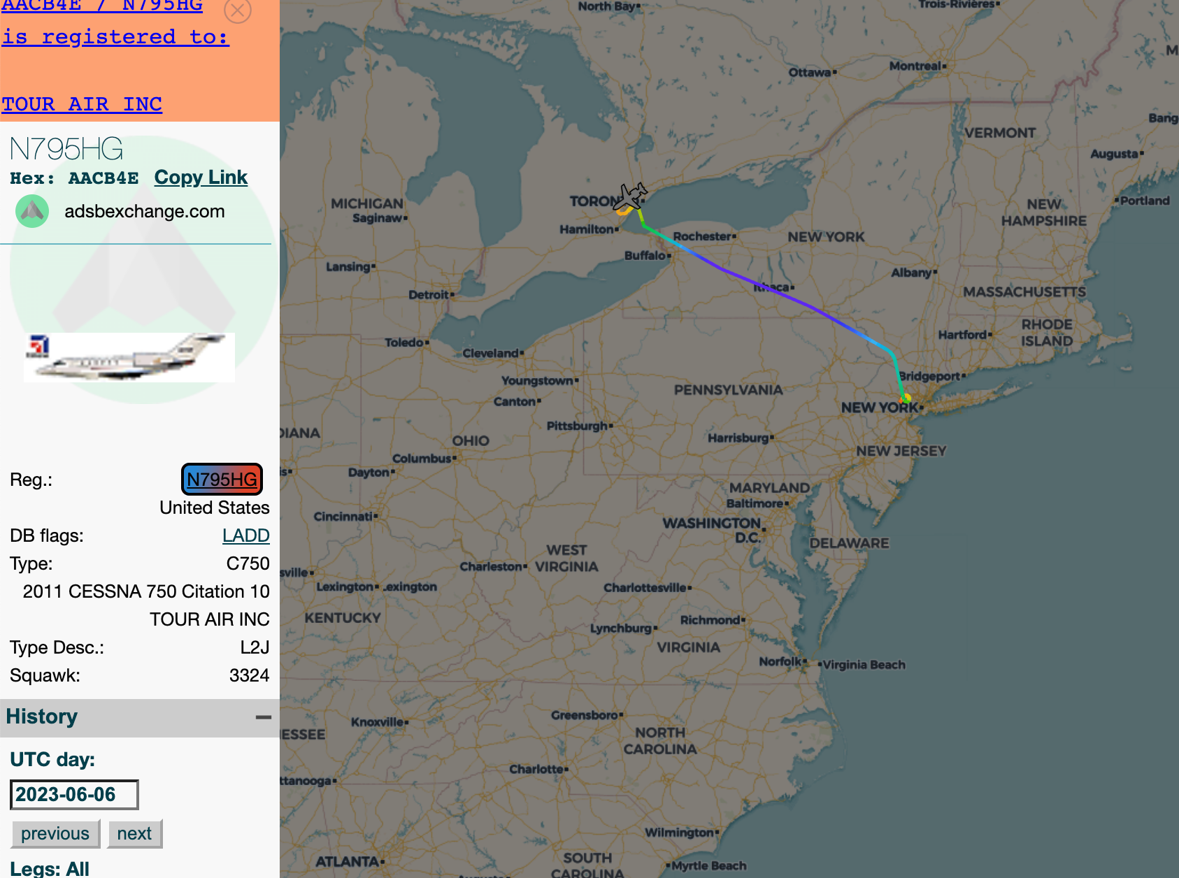 PGA & LIV Merger - Tracking the Planes