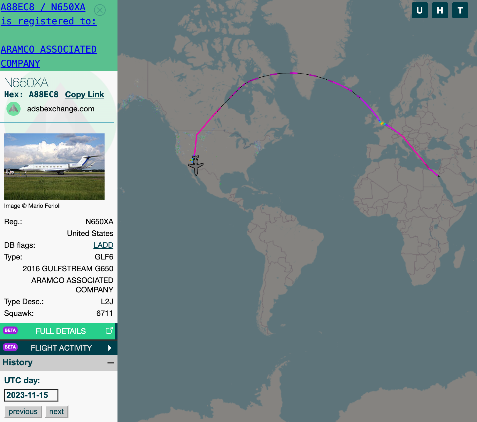 Possible Jon Rahm recruitment flights