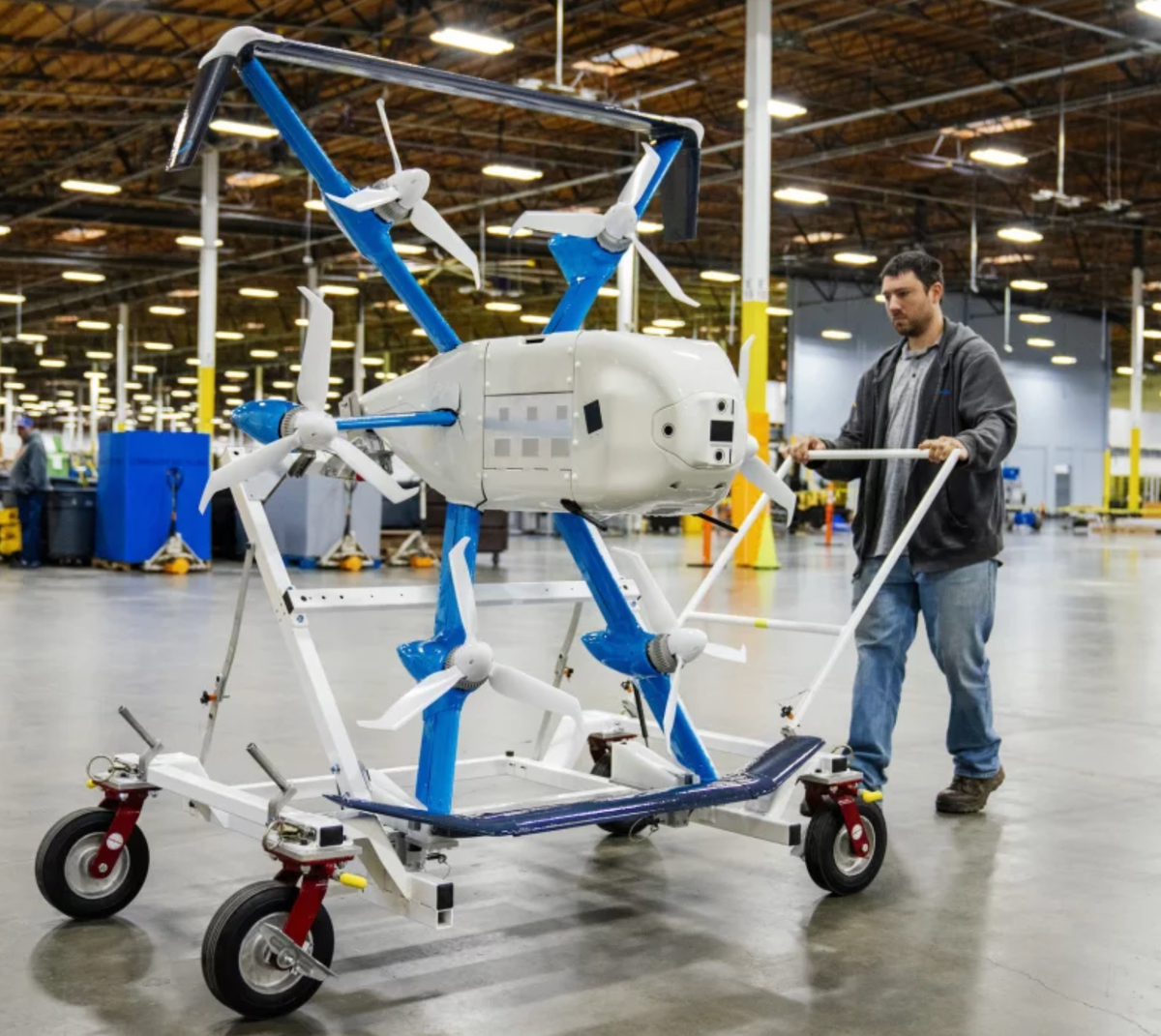 Amazon drone package delivery in 2024!